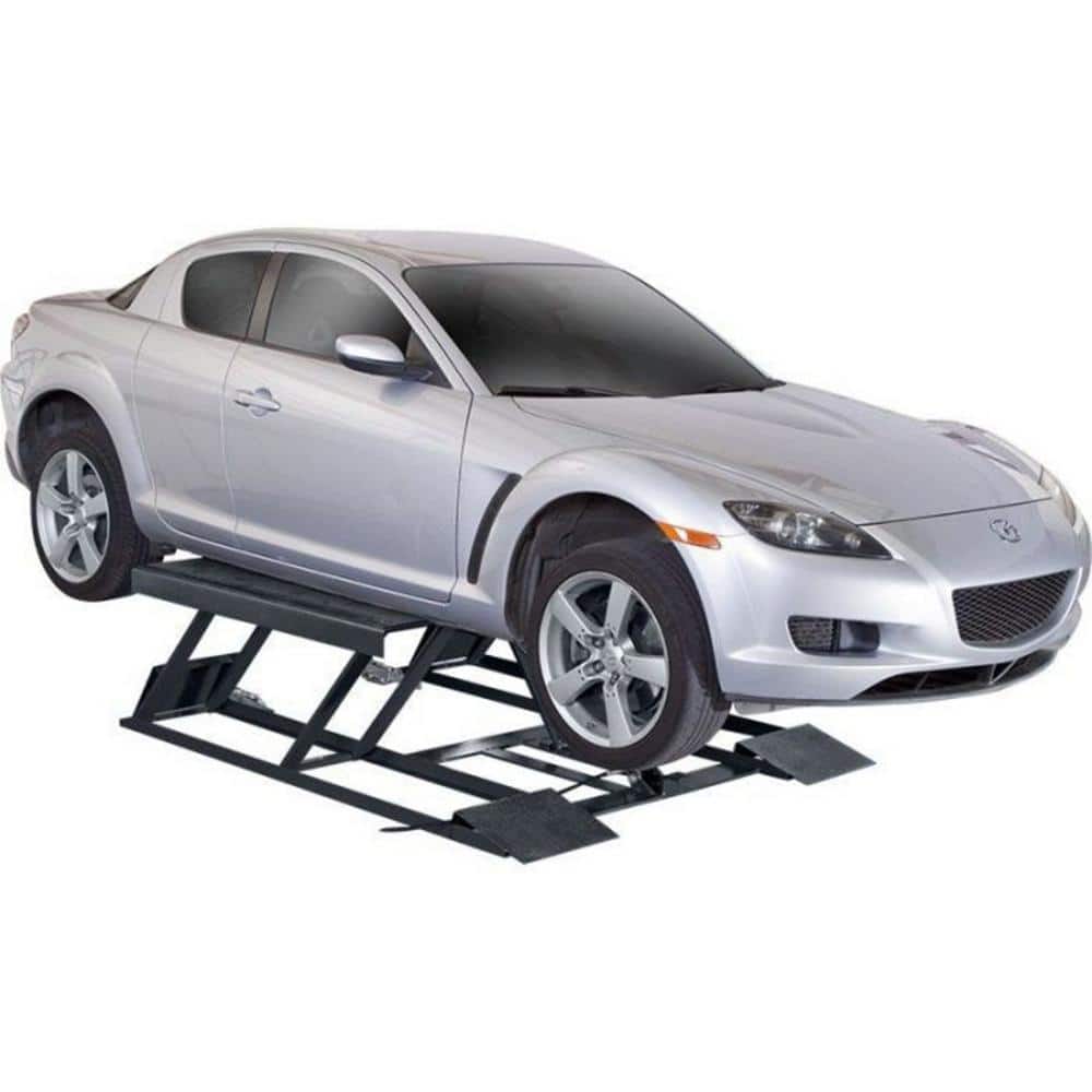 LR-60P Portable Low-Rise Scissor Car Lift 6000 lbs. Capacity - 26 in. Maximum Rise with 220V Power Unit Included price history on PriceWatchPro