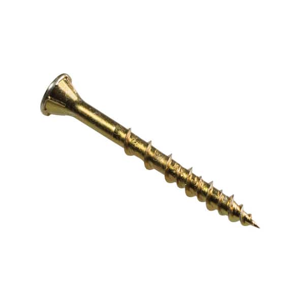Simpson Strong-Tie #9 x 1-3/4 in. T25 6-Lobe, Flat Head, Strong-Drive WSV  Collated Subfloor Screw, Yellow Zinc (1000-Pack) HCKWSV134S - The Home Depot
