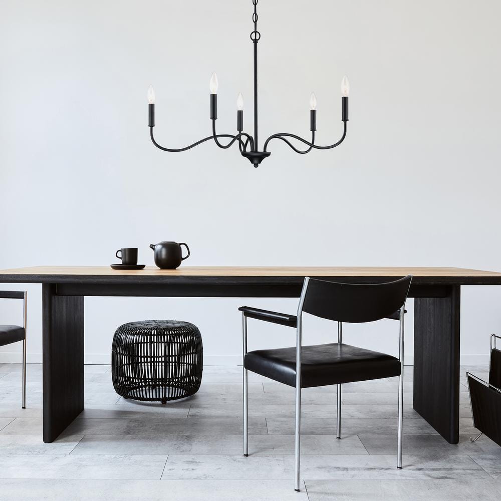 Cordelia Cordelia Lighting Cordelia Lighting 5-Light Matte Black