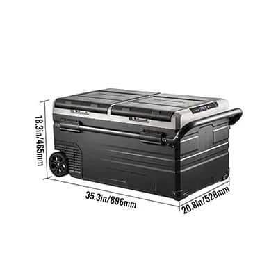 WOLFBOX 26-Quart Portable Car Fridge for Toyota 4Runner