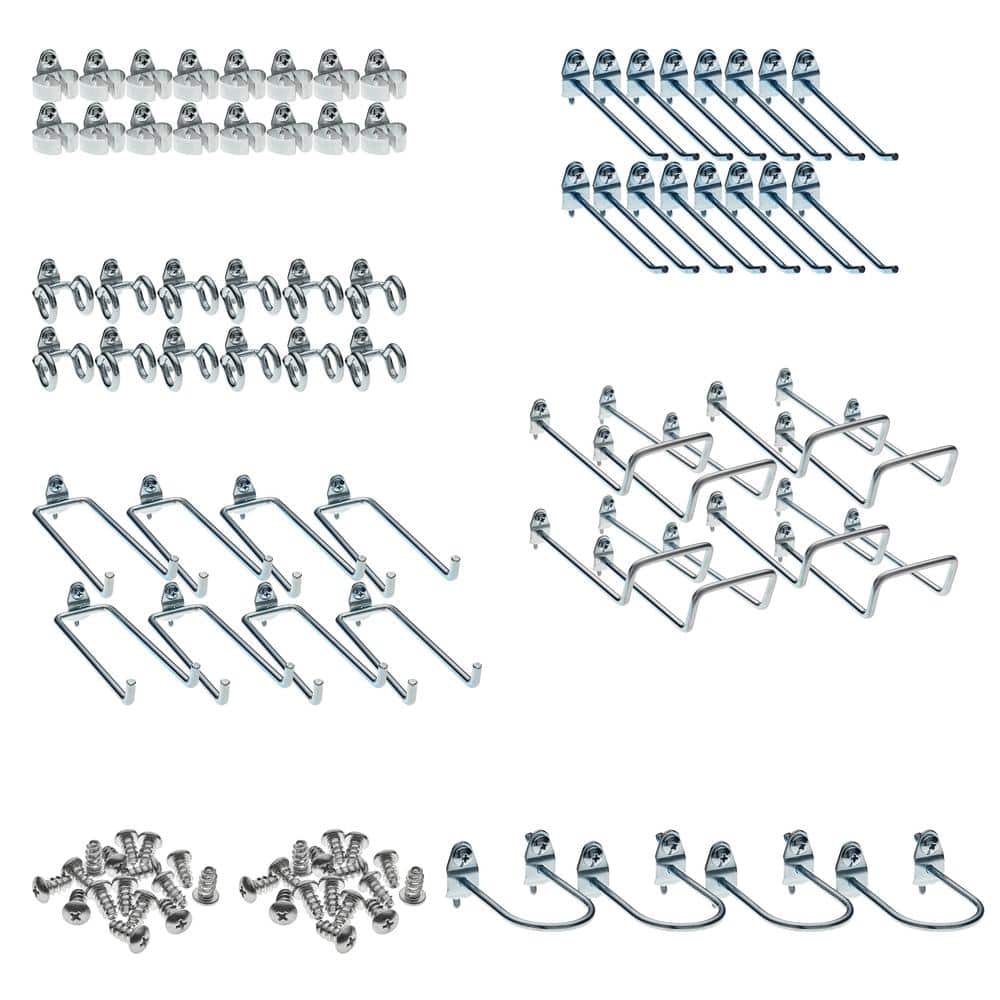 DuraHook 64-Piece Zinc Plated Steel Hook Assortment for DuraBoard price history on PriceWatchPro