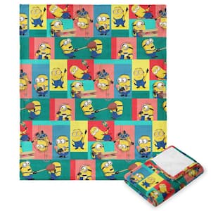 Universal Despicable Me 4 Shenanigans Multi-Color Printed Cloud Throw