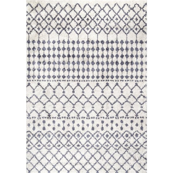 Moroccan Barbara Beige Doormat 2 ft. x 3 ft. Area Rug
