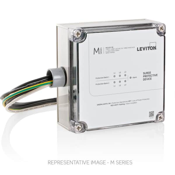 Type 2 Surge Protective Panel, 120/240-Volt AC, Split Phase, 260kA per Phase M2120-B