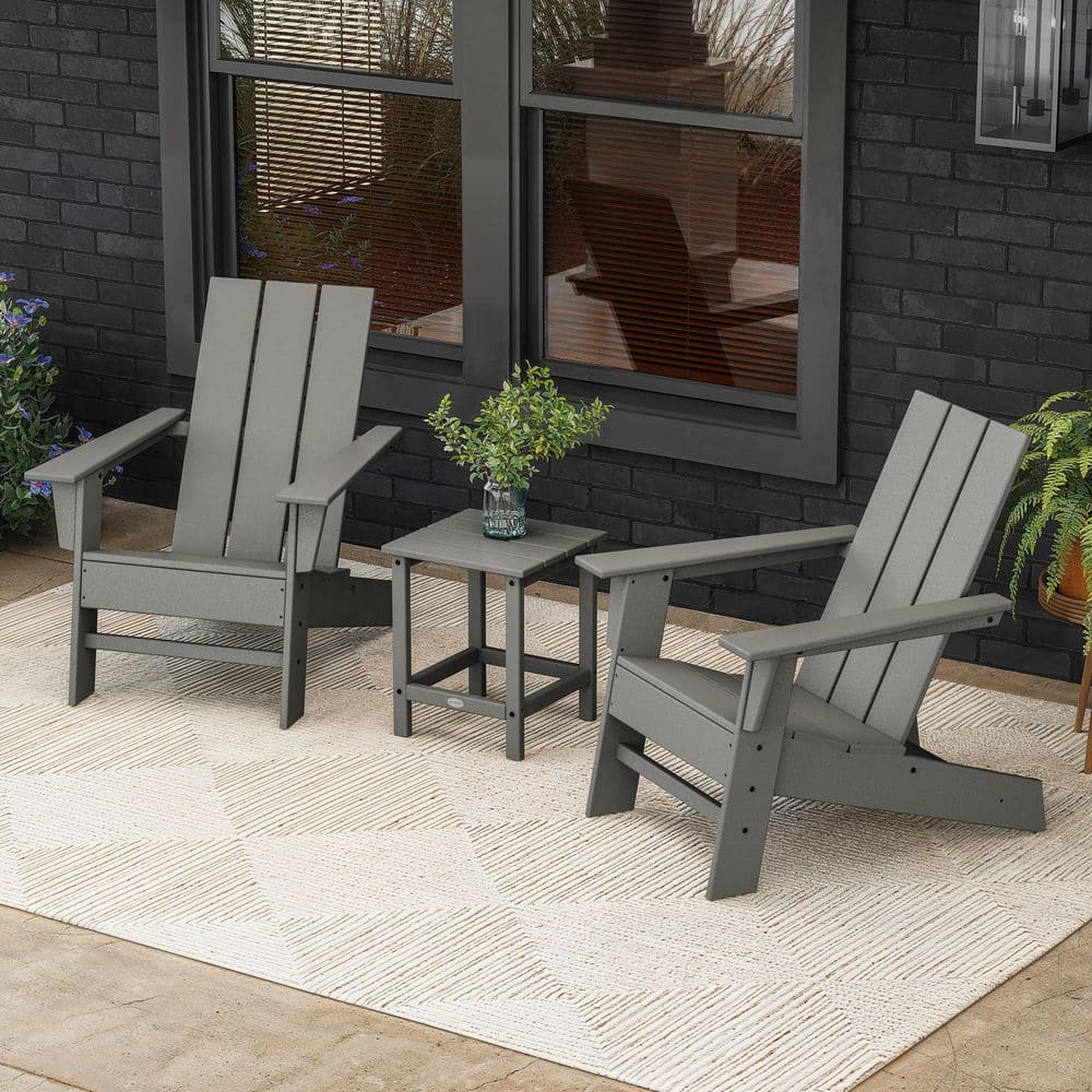 dark grey plastic garden chairs