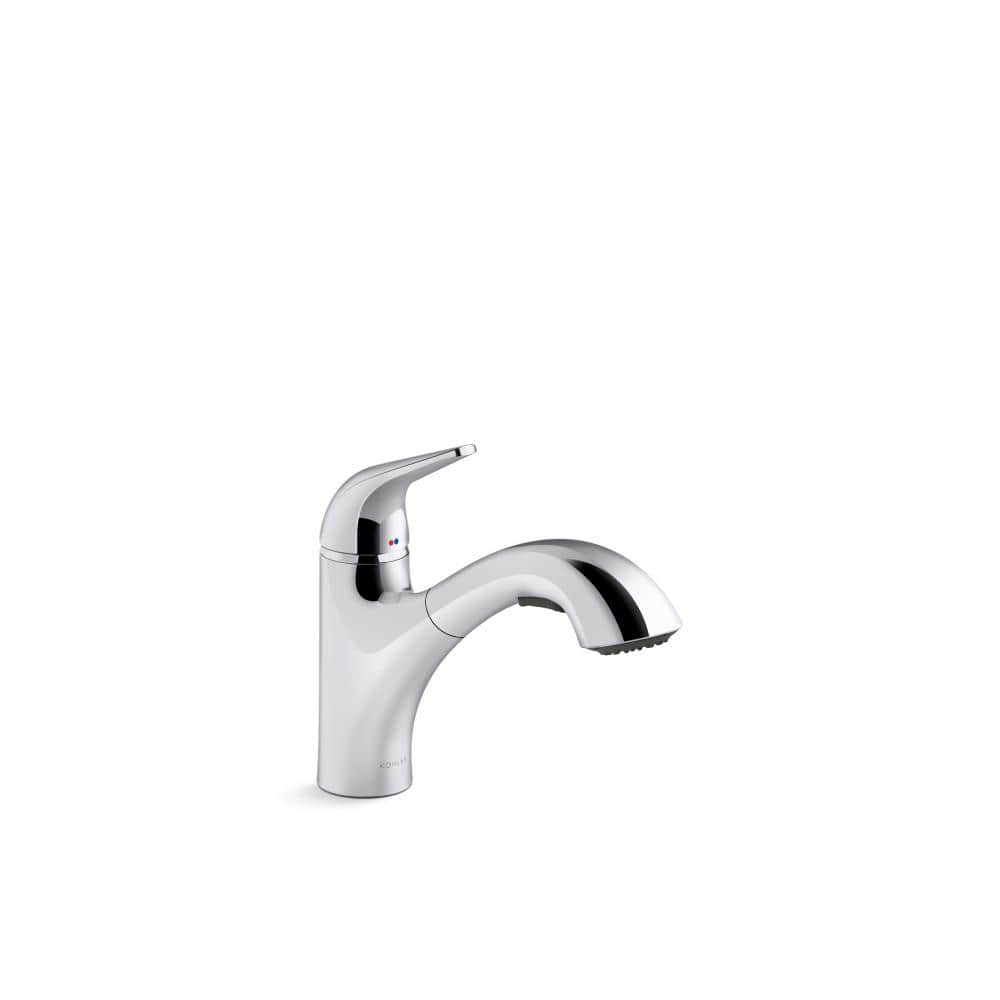 Jolt Single Handle Standard Kitchen Faucet in Polished Chrome