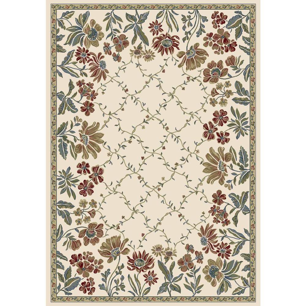 Home Decorators Collection Coughlin Ivory Doormat 2 ft. x 4 ft. Indoor Area Rug 9172400440 The