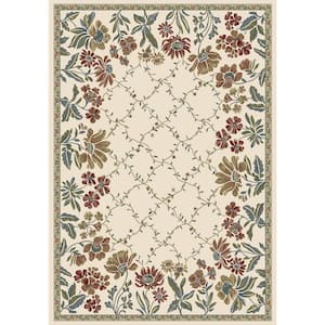 Coughlin Ivory 2 ft. x 4 ft. Indoor Area Rug