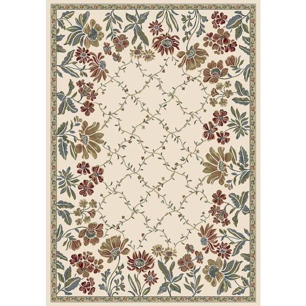 Home Decorators Collection Coughlin Ivory  Doormat 2 ft. x 4 ft. Indoor Area Rug