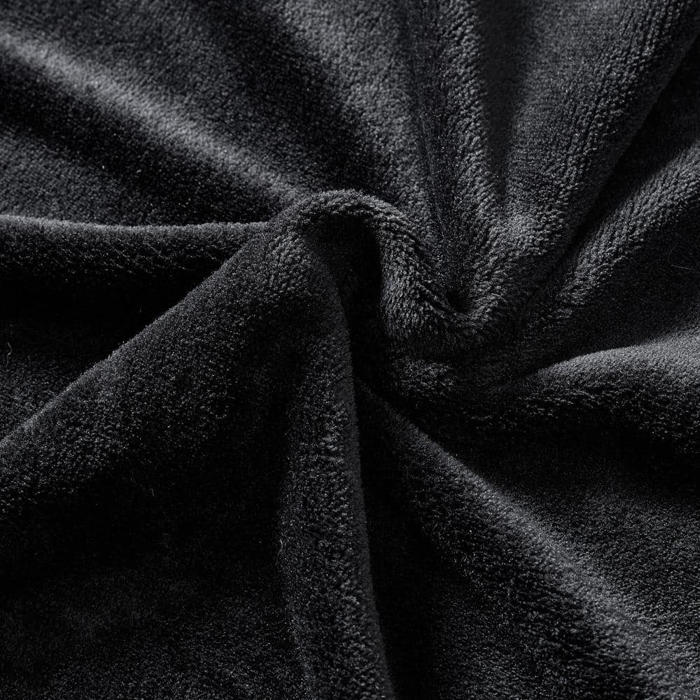 Twin Black Ultra Soft Fleece Blanket