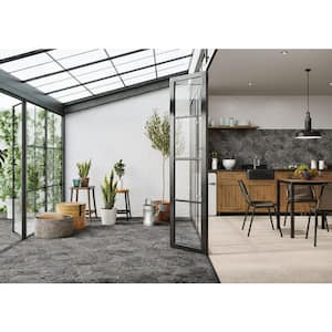 Mauna Loa Lave 17 in. x 26 in. Matte Porcelain Stone Look Floor and Wall Tile (12.28 sq. ft./Case)