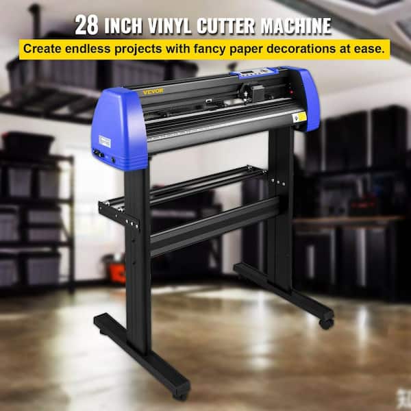VEVOR Vinyl Cutter 34 in. Paper Feed Cutting Machine Floor Stand