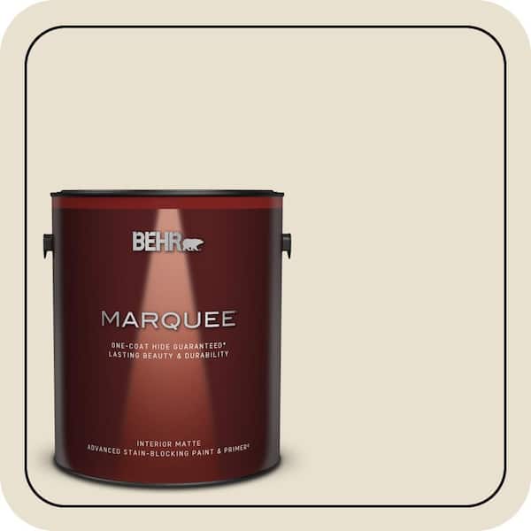 BEHR MARQUEE 1 gal. #BXC-11 Ibis Matte Interior Paint & Primer