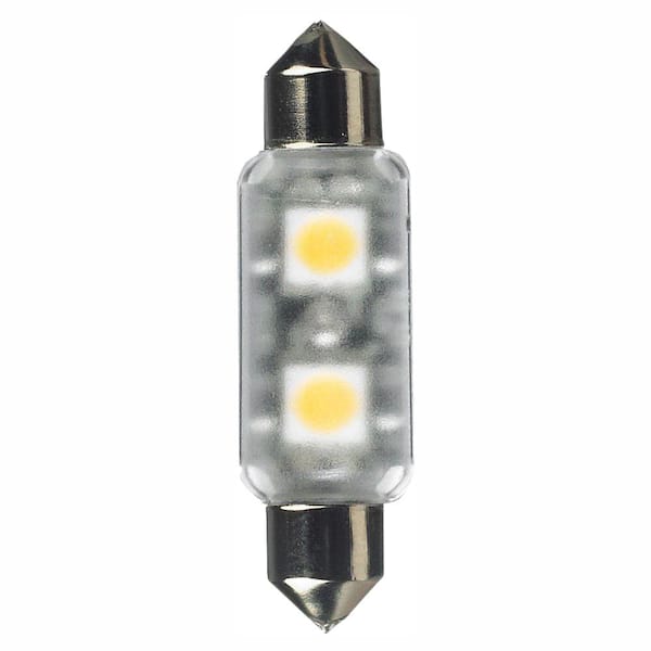 12-Volt Soft White (2700K) LED Frosted Festoon Lamp