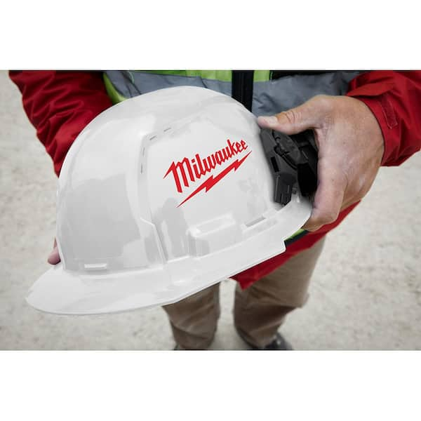 Milwaukee Tool BOLT White Type 1 Class E Front Brim Casque de