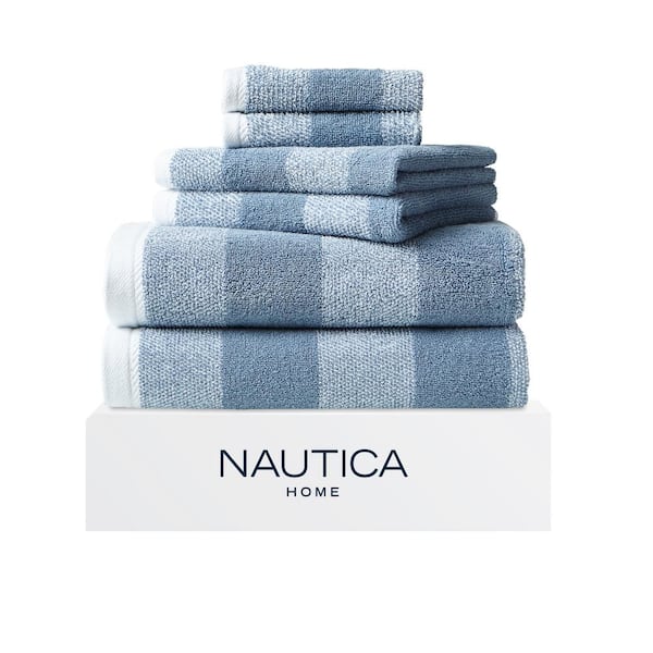Nautica Oceane 6-Piece Antibacterial Towel Set