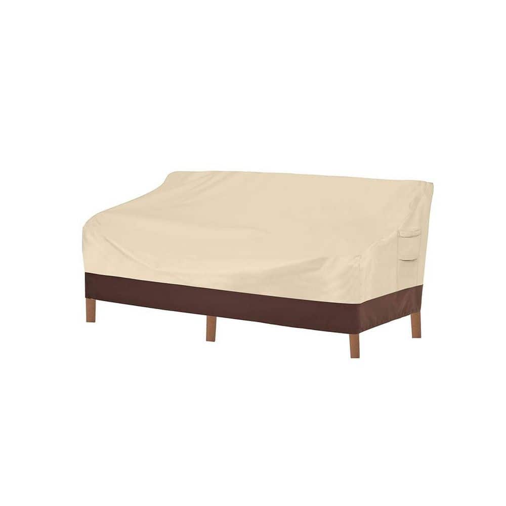 79 x 37 x 35 Inches Beige Brown Outdoor Sofa Cover Waterproof Heavy Duty Patio Furniture Protection with Air Vent Handle price history on PriceWatchPro