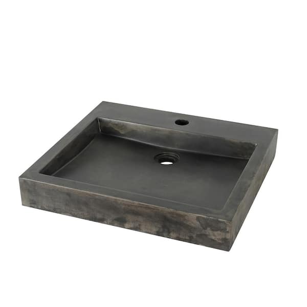 Ewan Vessel Sink in Dusk Gray