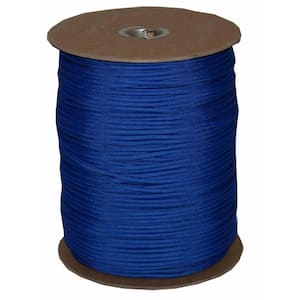 T W Evans Cordage 6510rb Paracord 1000 ft Spool in Royal Blue