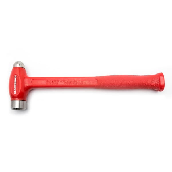 GEARWRENCH 31 Oz. Steel Faced Polyurethane Ball Pein Hammer with Extended Handle