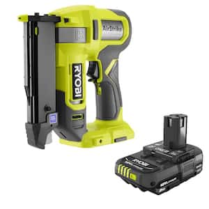 ONE+ 18V Cordless Airstrike 23-Gauge Pin Nailer with 2.0 Ah Lithium-Ion Battery