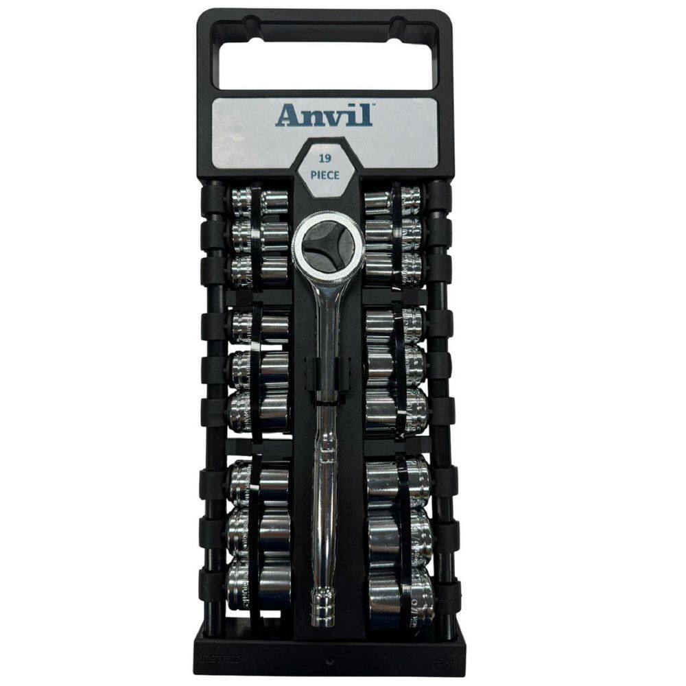 19-Pieces 3/8 in. Dr. Ratchet and Socket Set price history on PriceWatchPro