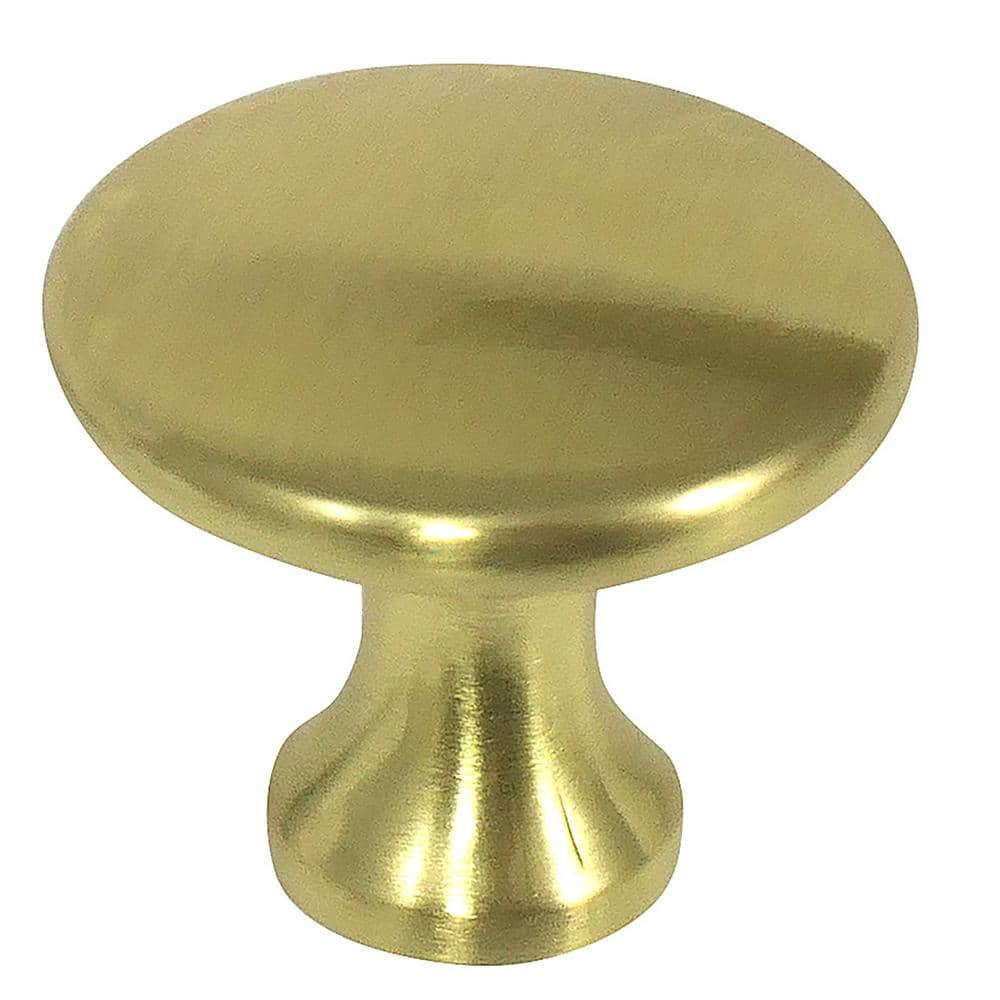 Unlacquered Brass Heritage Round Cabinet Knob – Forge Hardware