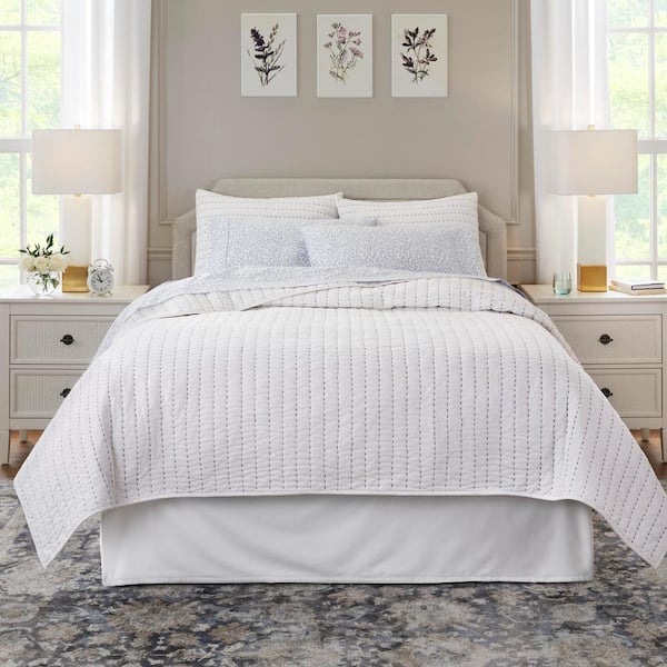 StyleWell Vinedale Biscuit Beige Upholstered Full Headboard with Notch Back and Tufting (54.3 in W. X 58.7 in H.)