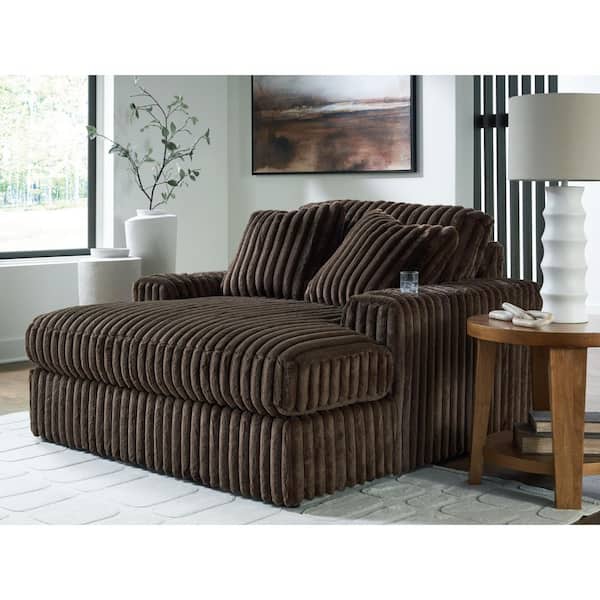 Signature DESIGN BY ASHLEY Midnight-Madness Dark Brown Polyester