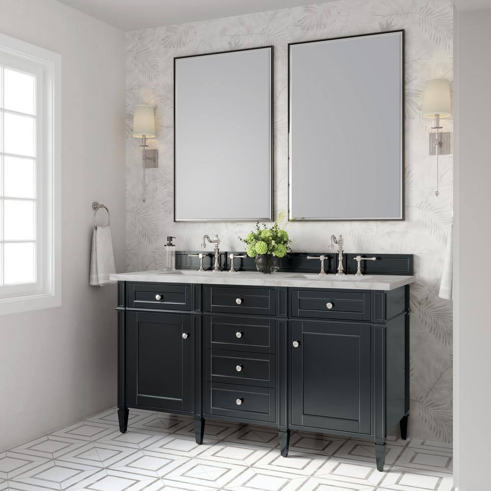 James Martin Vanities Brittany 60.0 in. W x 23.5 in. D x 34.0 in. H ...