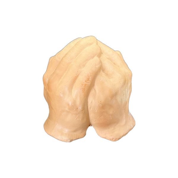 THE MONEYARD INC Small Natural Clay Handcrafted Cone Wall Terracotta Planter for Indoor Spaces