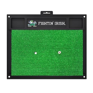 NCAA Notre Dame 17 in. x 20 in. Golf Hitting Mat