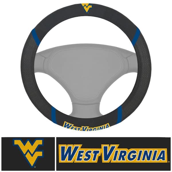 FANMATS NCAA University of West Virginia Steering Wheel Cover