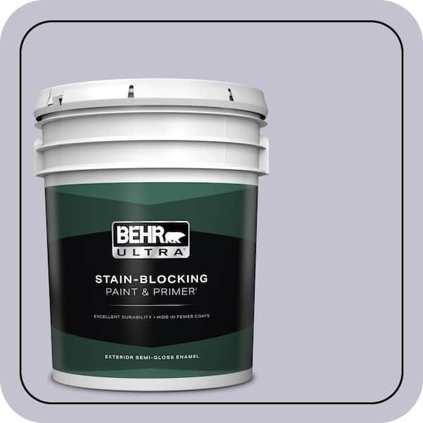BEHR ULTRA 5 gal. #MQ5-40 Satire Semi-Gloss Enamel Exterior Paint & Primer
