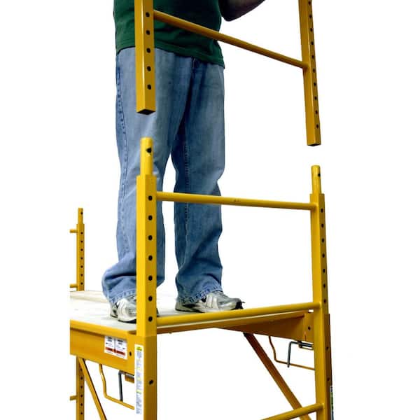 Load Capacity Scaffolding Frame Tower for sale online Werner Portable Rolling Scaffold 500 Lb