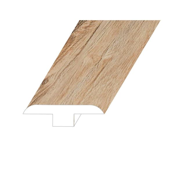 Montserrat Manifesto Sublime Teak 0.5 in. Thick x 1.8 in. Wide x 94.5 in. Length Vinyl T-Molding