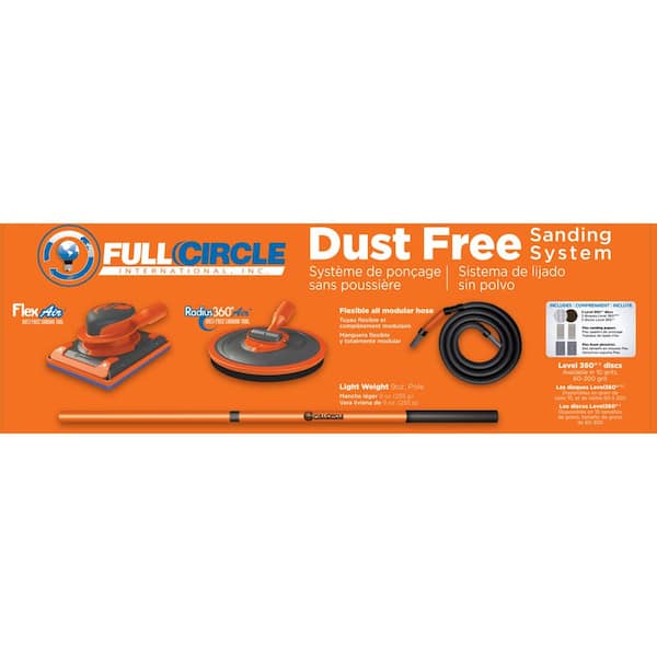 Full Circle Dust Free Sanding System Fci Dustfree - Sanding Drywall No Dust Full Circle Dust Free Sanding System Fci Dustfree - Sanding Drywall No Dust