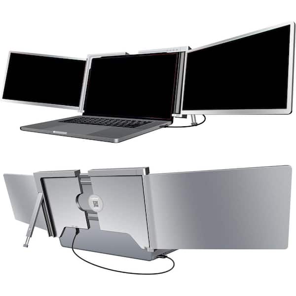 14in.Triple Monitor Extender 13.3 in.-17.3 in.,FHD 1080P 1-Cable Connect with USB A/C Windows, Mac M1/M2/M3 Dual Screens
