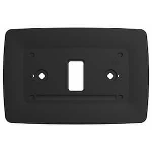 Wall Plate for ST76 and ST25 Thermostats in Black