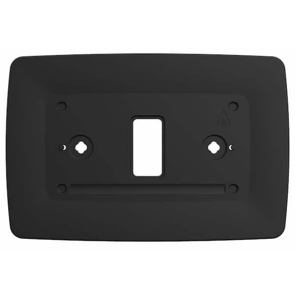 SENSI Wall Plate for ST76 and ST25 Thermostats in Black