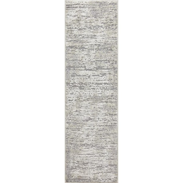 Charlotte Collection Studio Ivory 2 ft. x 7 ft. 3 in. Runner Rug