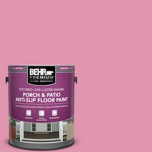 1 gal. #P130-4 Its a Girl Textured Low-Lustre Enamel Interior/Exterior Porch and Patio Anti-Slip Floor Paint