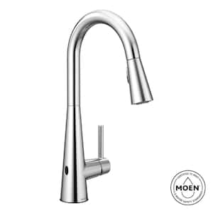 MOEN Genta LX Chrome 16 in. H Pull Down Sprayer Kitchen