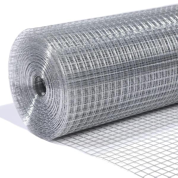 0.5 in. x 4 ft. x 50 ft. 19-Gauge Hardware Cloth, Made of Black Annealed Steel Wire Material, Chicken Wire Fencing