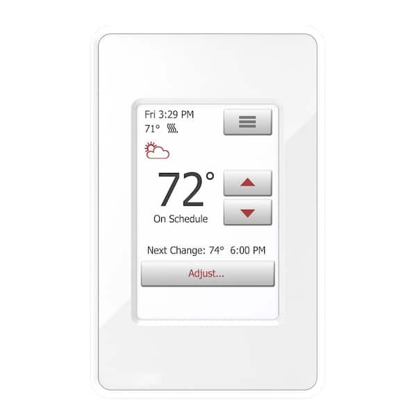 nSpire Touch Programmable Thermostat with Floor Sensor
