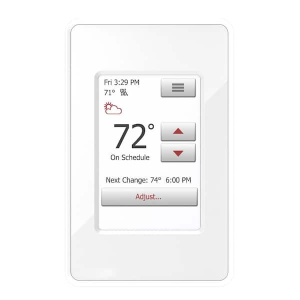WarmlyYours nSpire Touch Programmable Thermostat with Floor Sensor