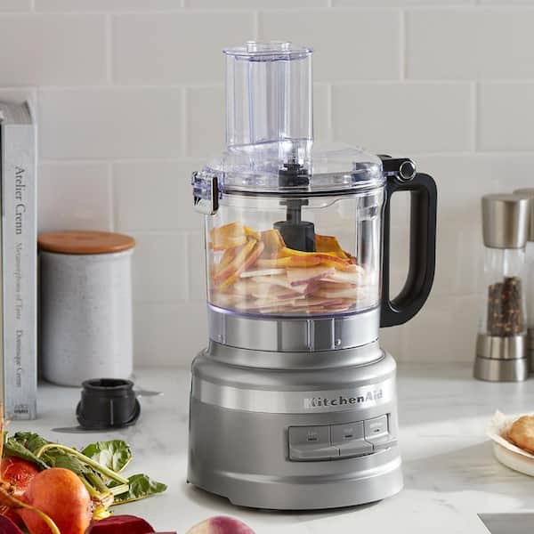 Reviews for KitchenAid 7-Cup 3-Speed Contour Silver Food Processor with  Locking Lid