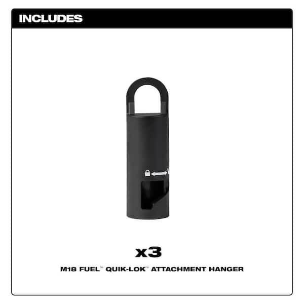 Milwaukee M18 FUEL QUIK-LOK Attachment Hook (3-Pack) 49-16-2785