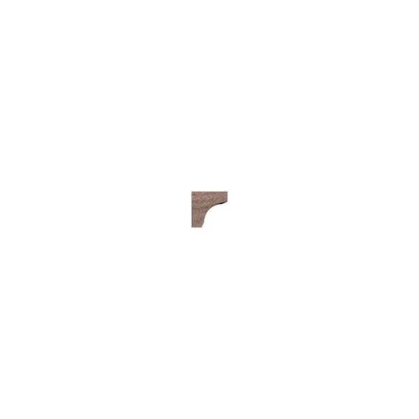 Ekena Millwork WM100 0.69 in. D x 0.69 in. W x 96 in. L Wood Walnut Crown Moulding