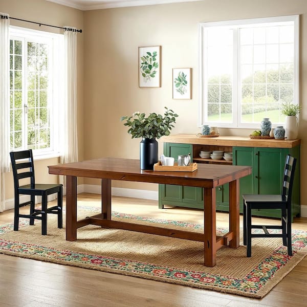 Huntsman Dark Oak Extendable Dining Table